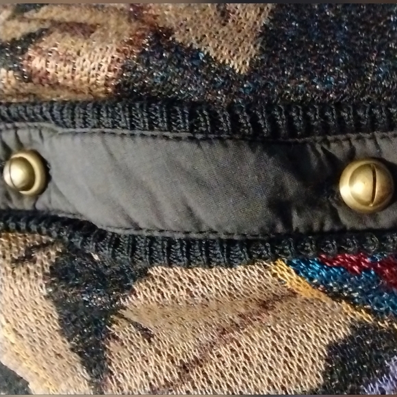 Vintage Gianni VERSACE Jungle Animal Print Top - Size Large - Picture 4 of 11